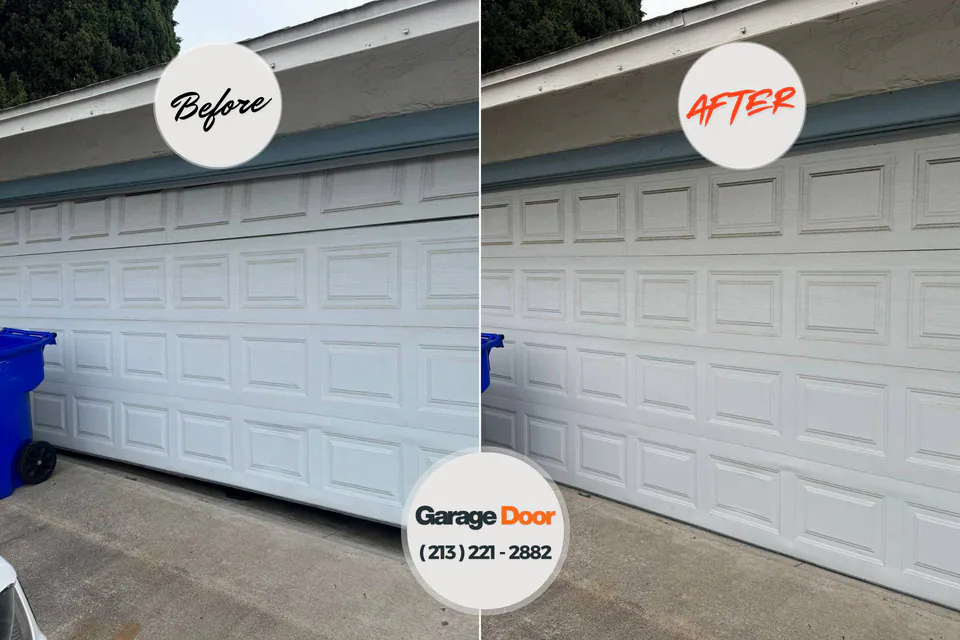Before and after: garage door repair near me Elk River
